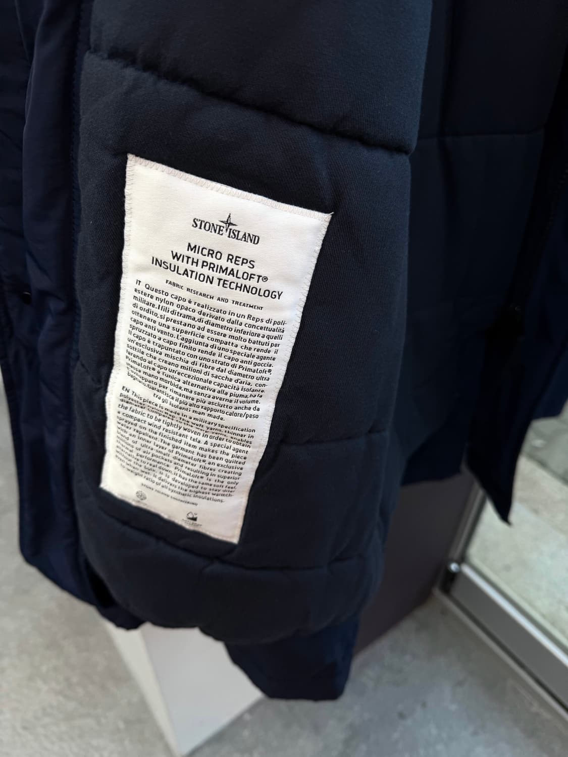 100/ 스톤아일랜드 마이크로 레펠 패딩 코트 상품이미지7