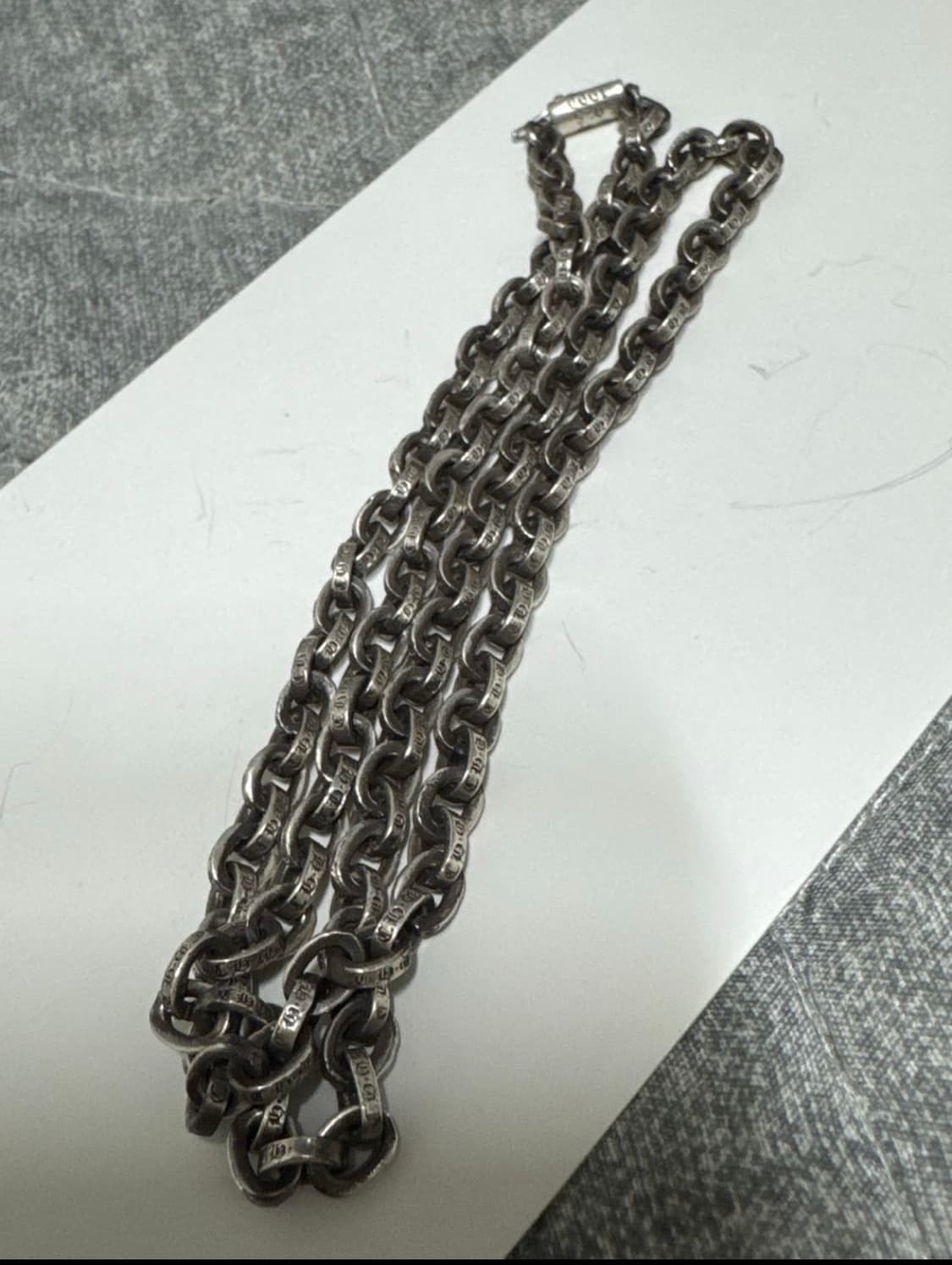 크롬하츠 페이퍼체인 20인치 상품이미지3