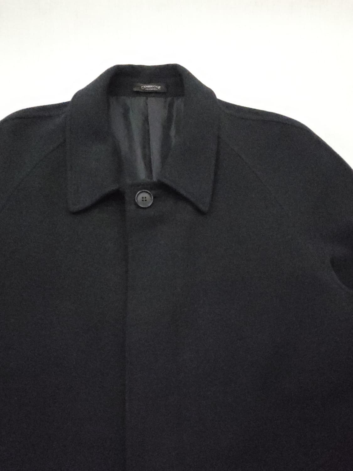 CAMBRIDGE 블랙 기본 남성 코트 L 상품이미지2
