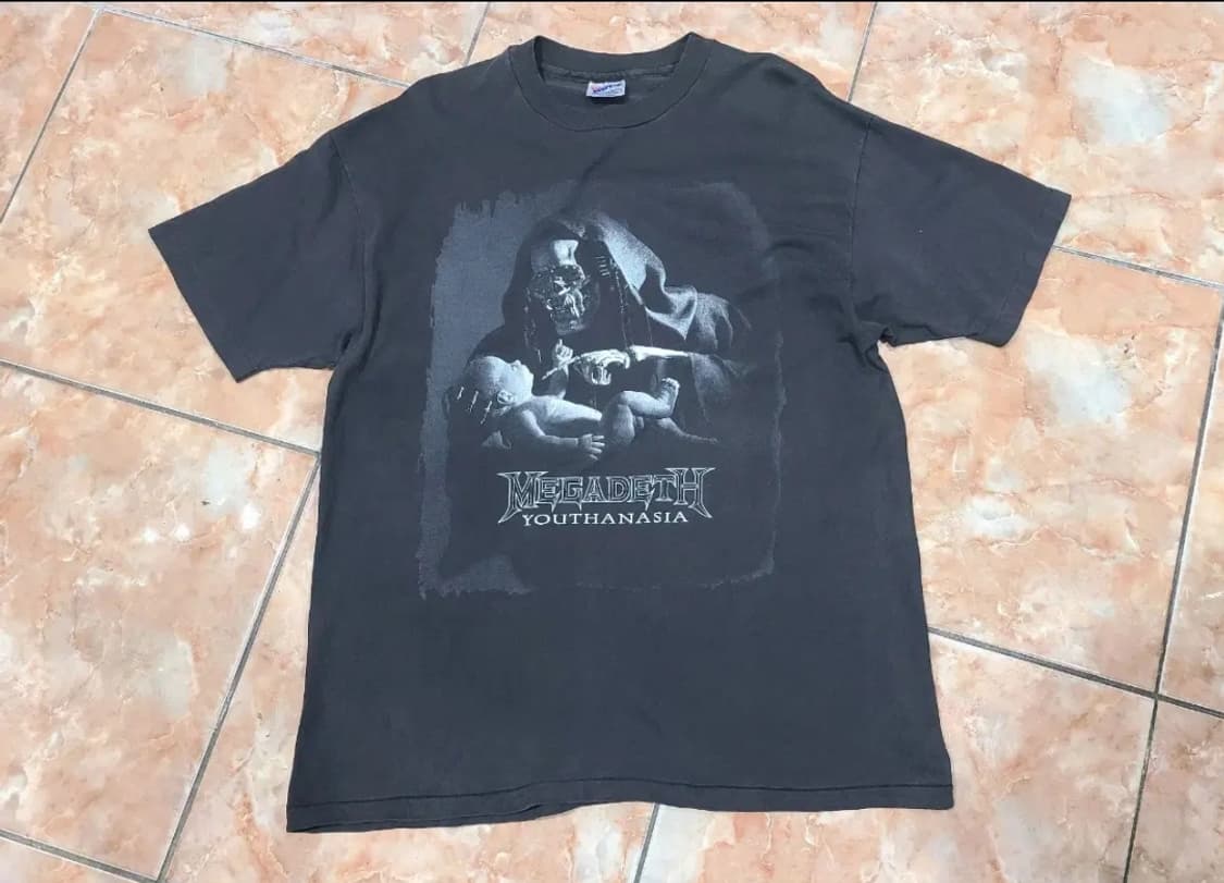 90년대 메가데스 빈티지티셔츠 상품이미지1