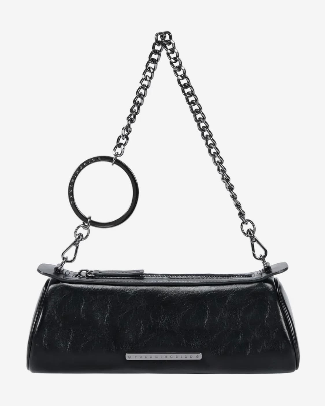 트리밍버드 O ring Chain Barrel Mini Bag [ Bla 상품이미지2