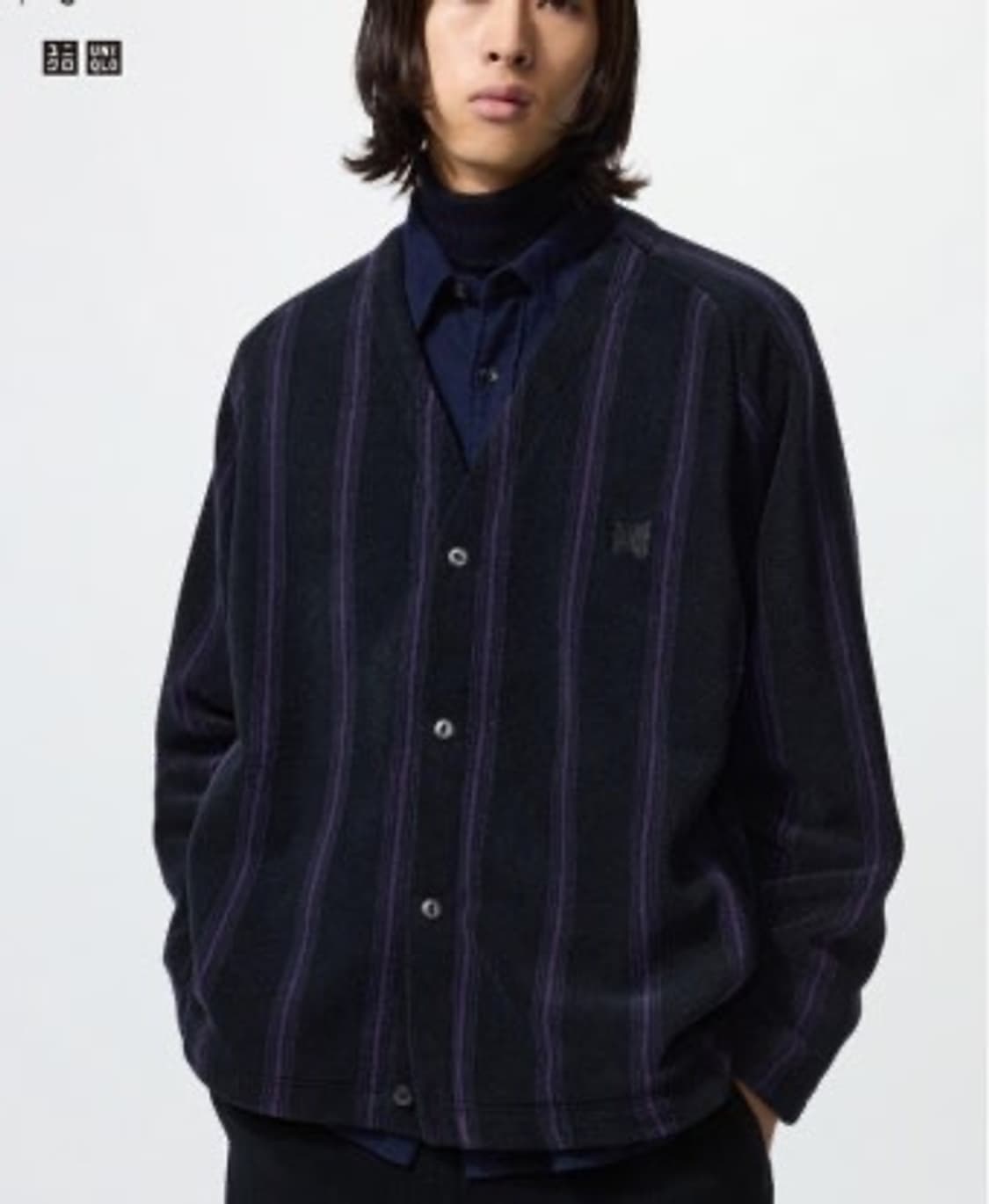 니들스 x 유니클로 플리스 가디건(미개봉) 상품이미지2