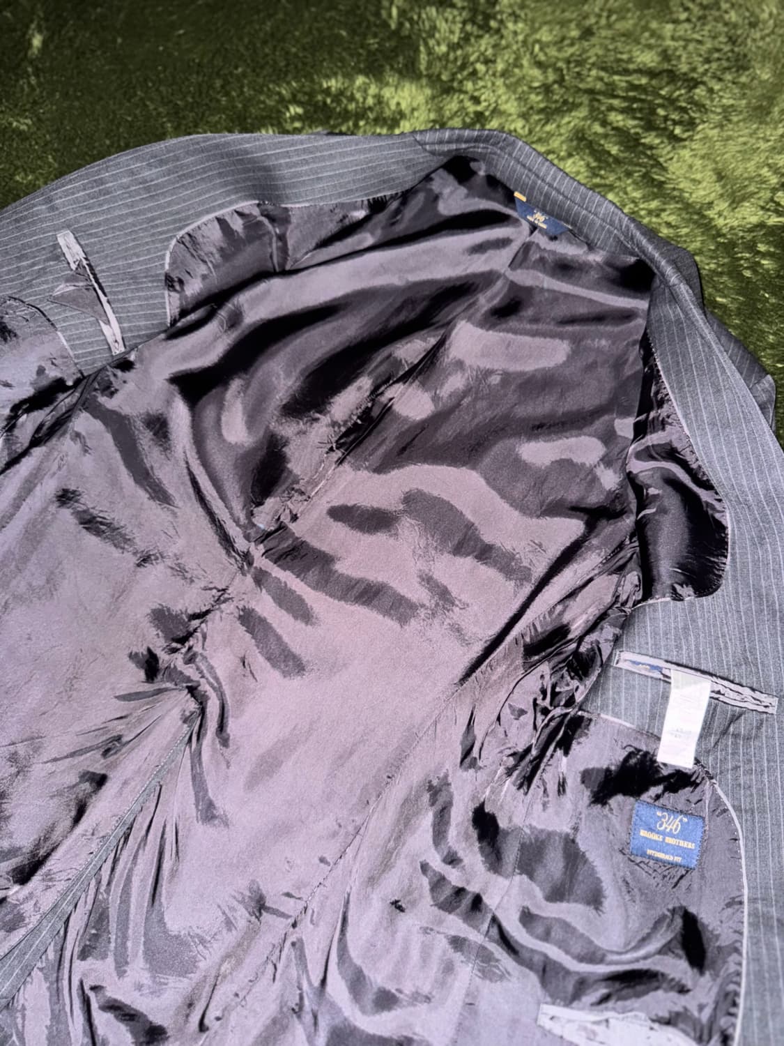 [43R] 브룩스 브라더스 346 클래식 핏 스트라이프 블레이저 자켓 상품이미지5