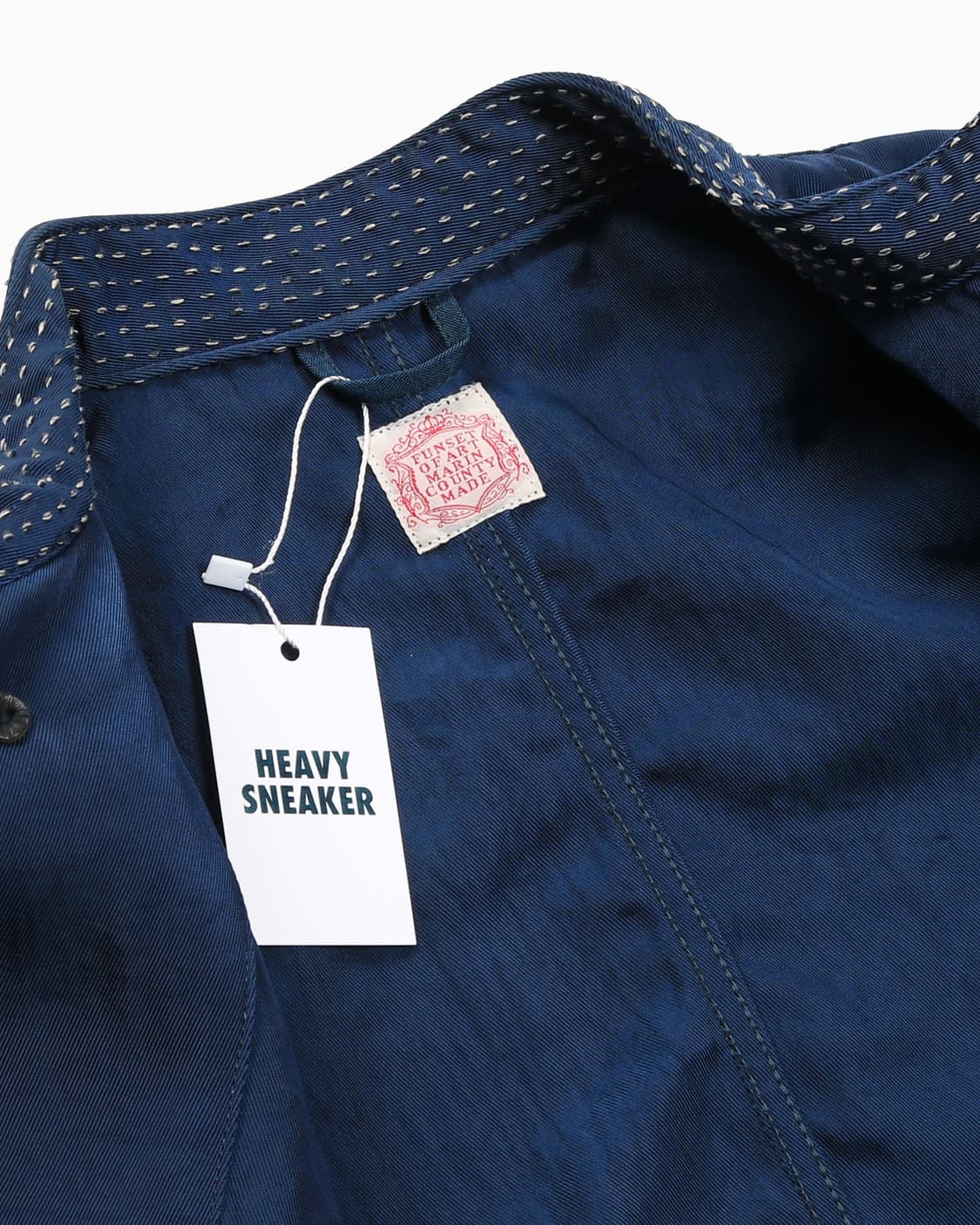 FUNSET OF ART Indigo Dying Jacket 상품이미지8