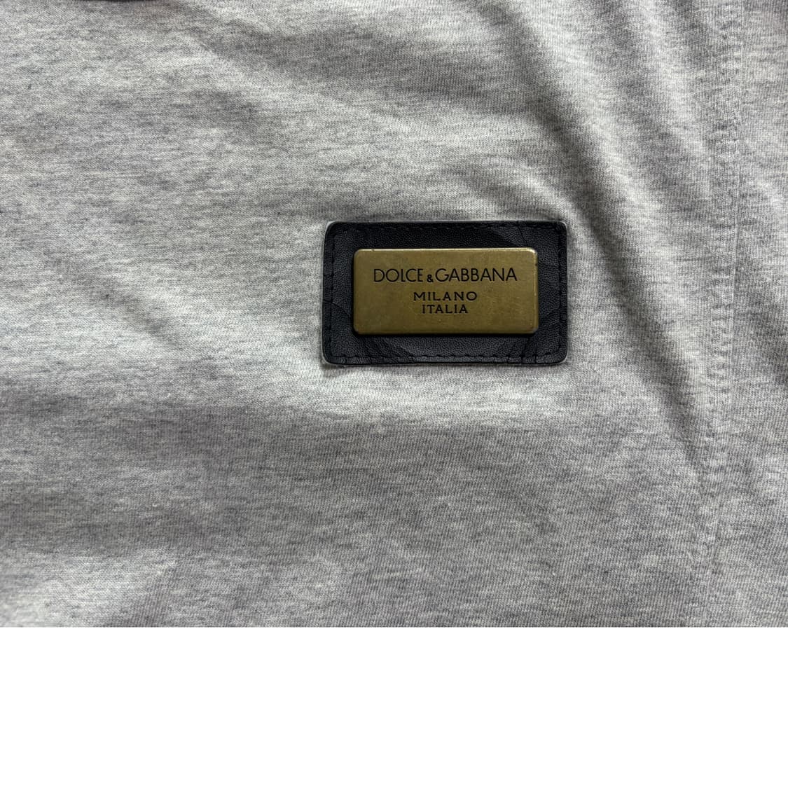 (예약중) 2010s 돌체앤가바나 골드플레이트 티서츠 상품이미지4
