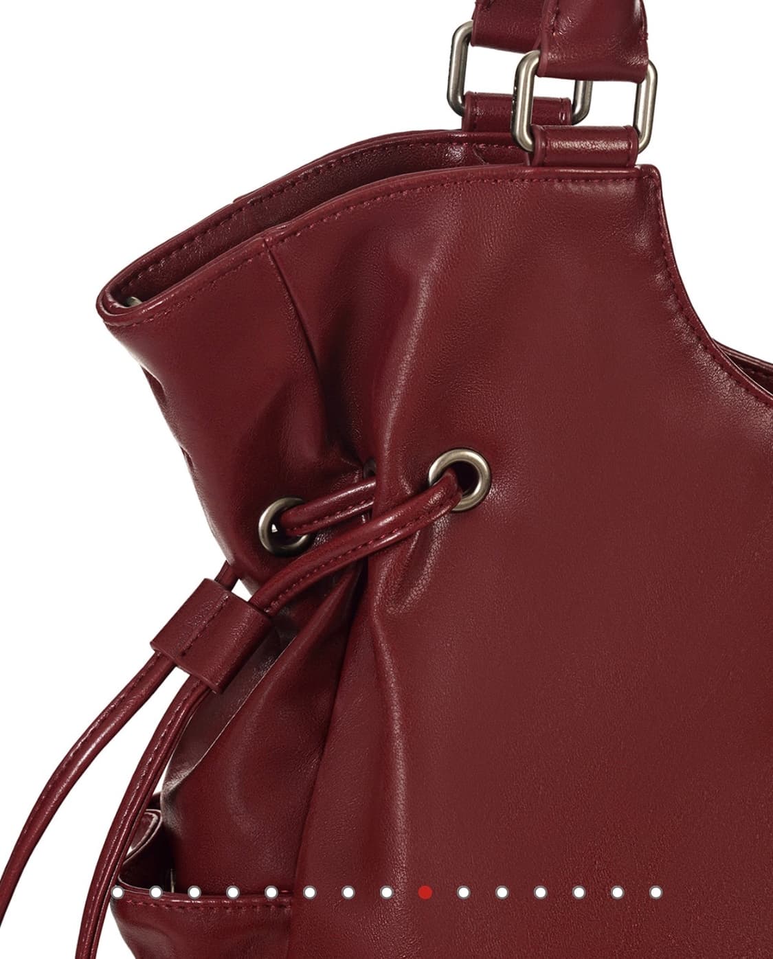 스탠드오일 브리지백 레드와인 토트백 상품이미지4