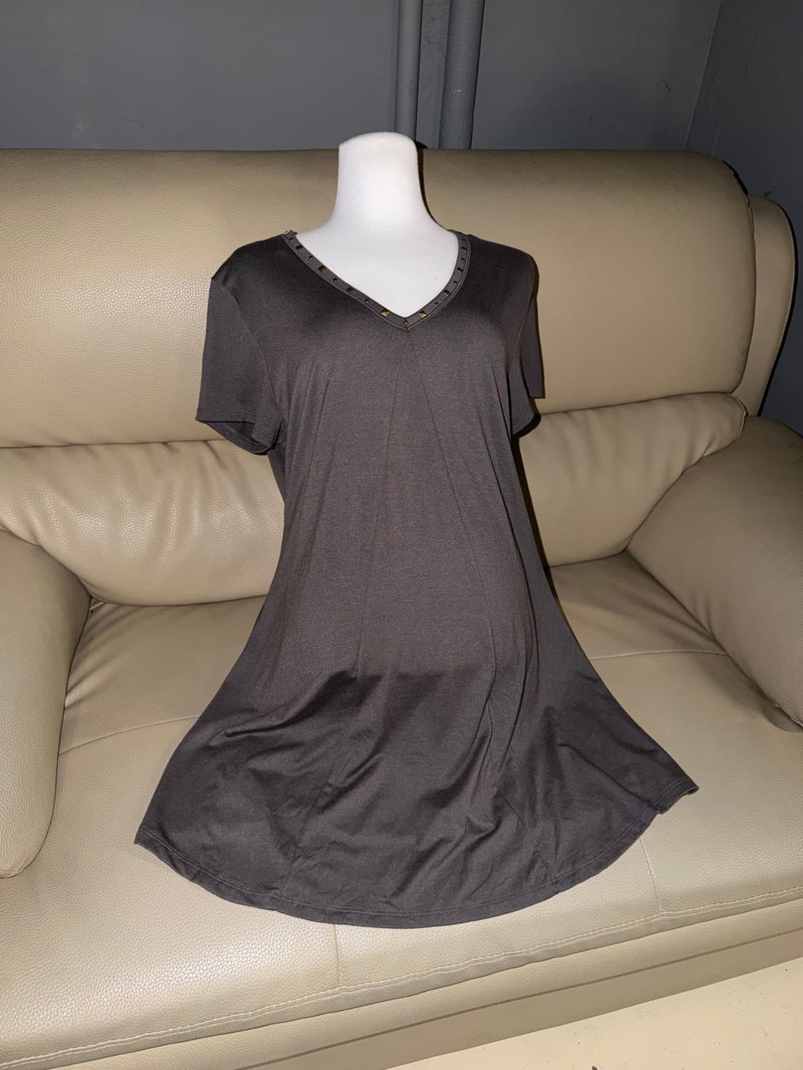 stud line point long top & ops 상품이미지1