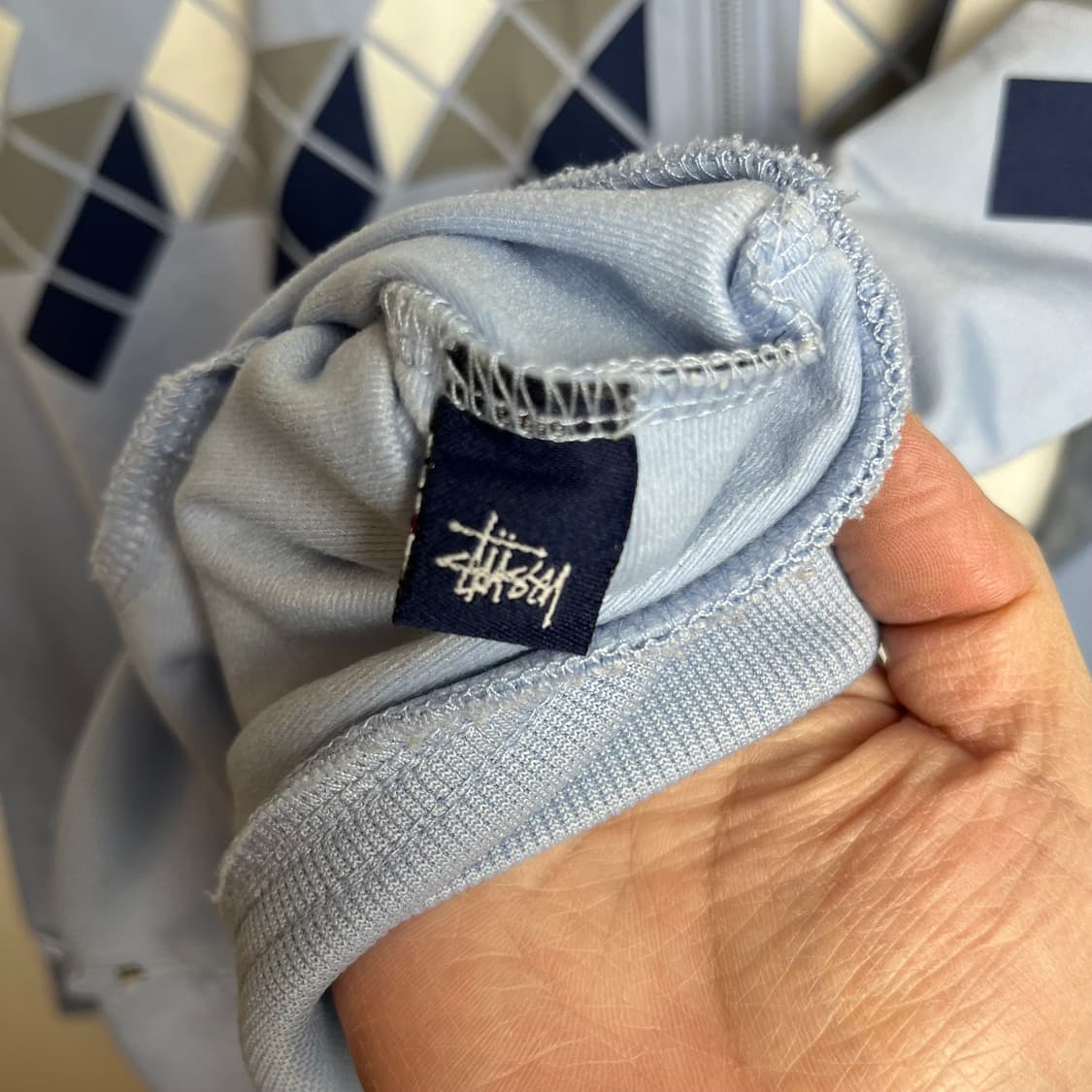 00s 스투시 S로고 2웨이 집업 져지 상품이미지6