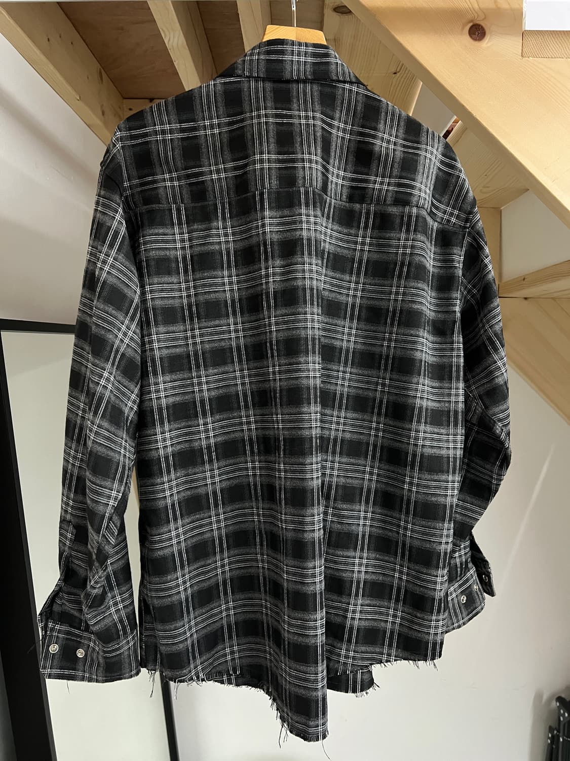 조거쉬 체크 셔츠 상품이미지3