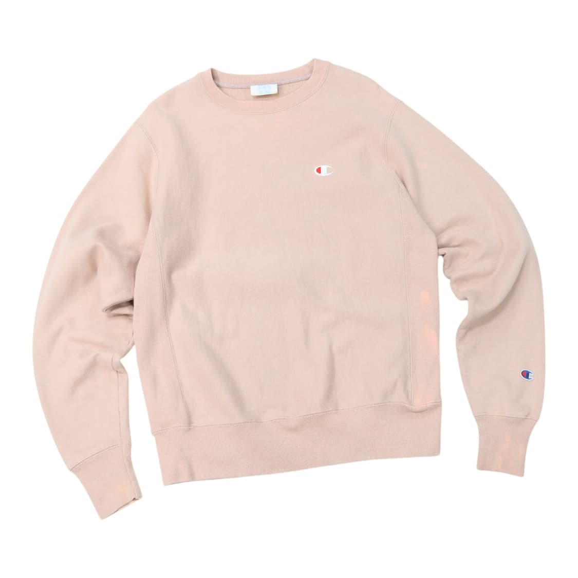 챔피온 빈티지 리버스 위브 핑크 크루넥 맨투맨 상품이미지1