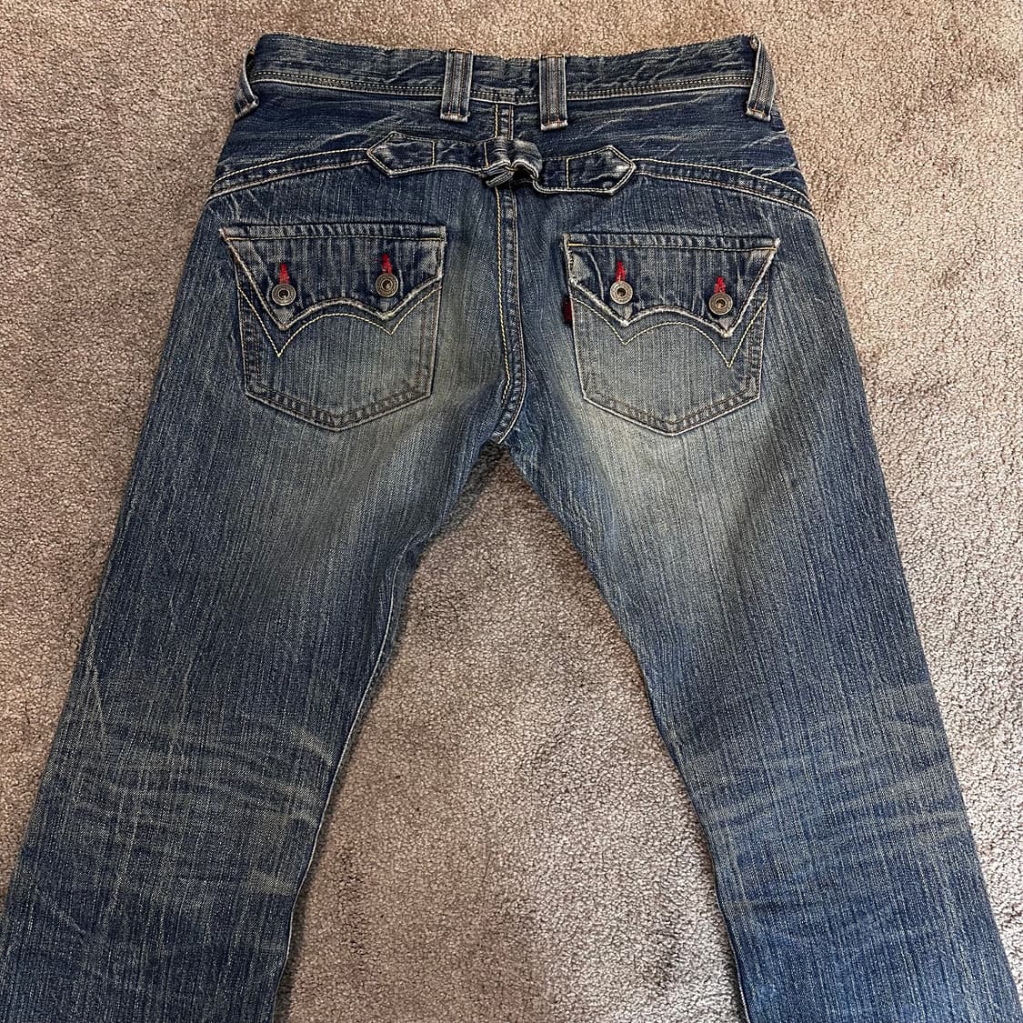 에드윈 신치백 로우라이즈 부츠컷 데님(27) 상품이미지2