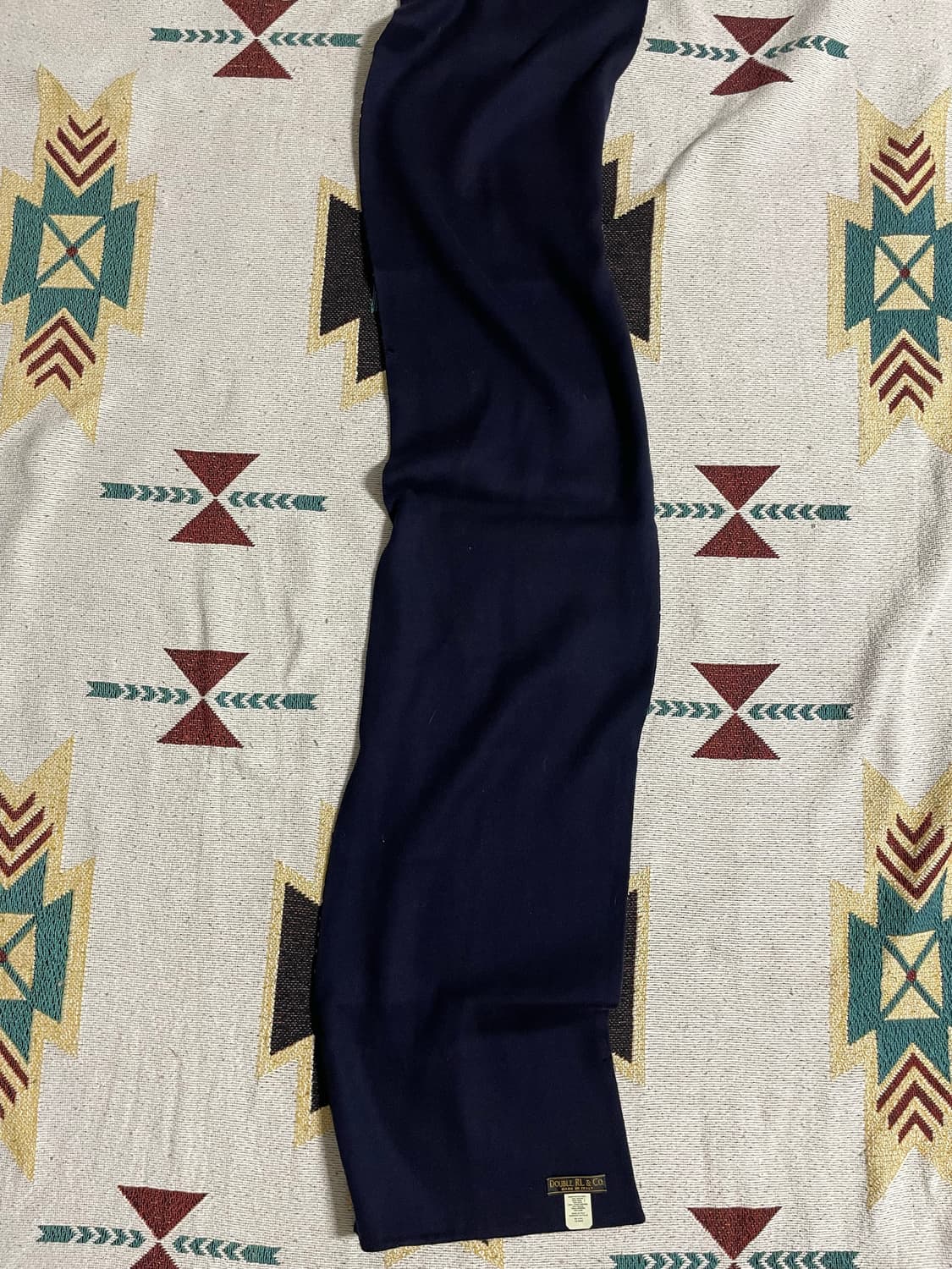 RRL 인디고 도트 머플러 상품이미지2