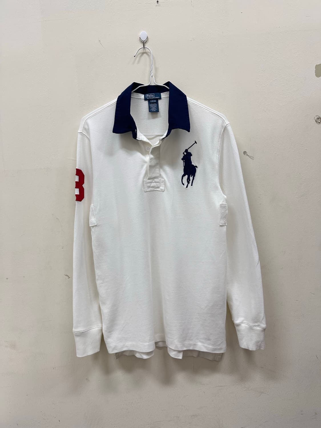 폴로랄프로렌 빅포니 화이트 카라티 상품이미지1