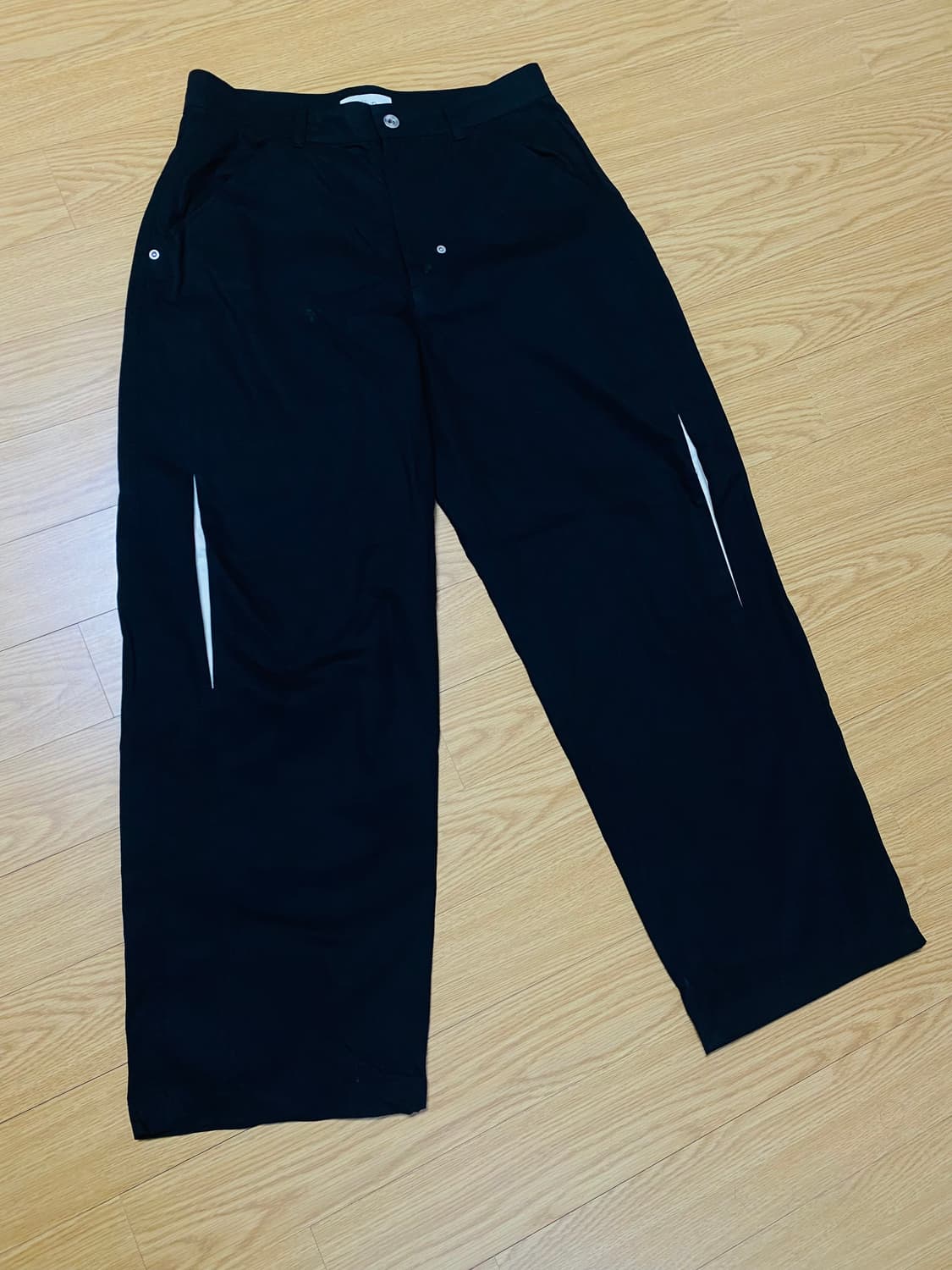 Kijun 기준 슬릿 치노 팬츠 Color Slit Chino Pants 상품이미지3