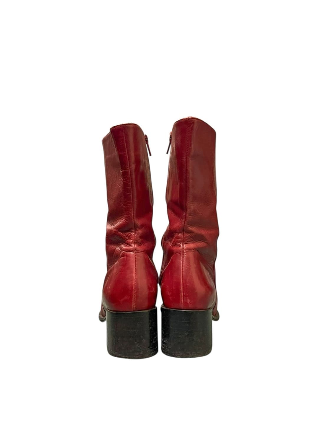 BURGUNDY LEATHER BOOTS 상품이미지5