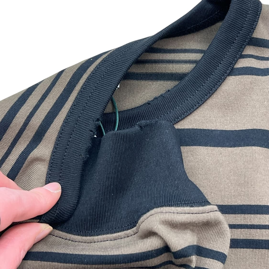 비헤비어 스트라이프 스웻셔츠 r2107 상품이미지5