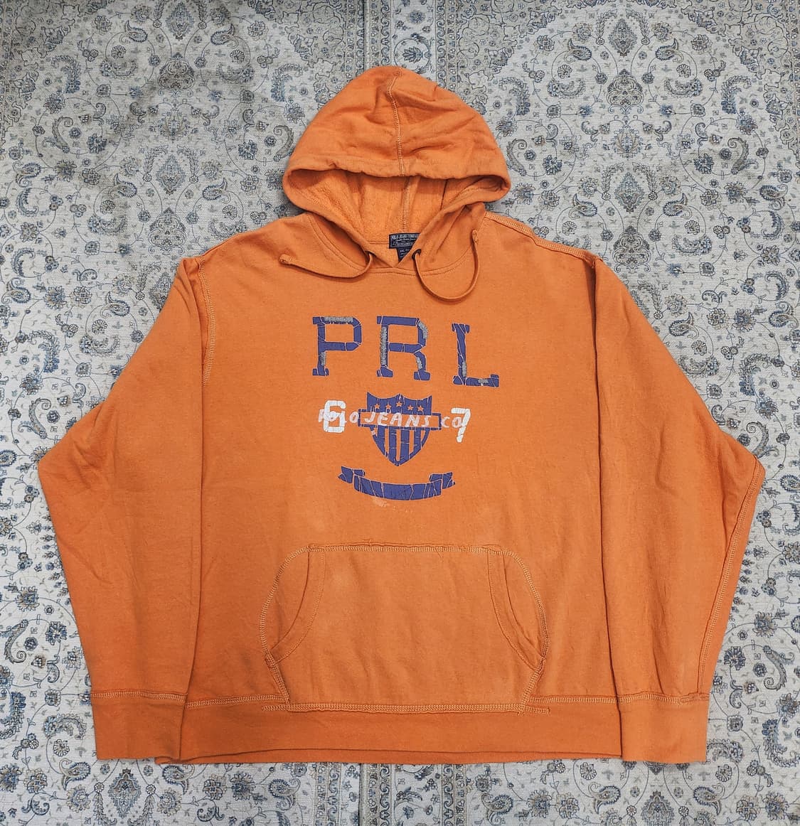 폴로 랄프로렌 빈티지 워싱 PRL로고 후드티 2XL (115-120) 상품이미지1