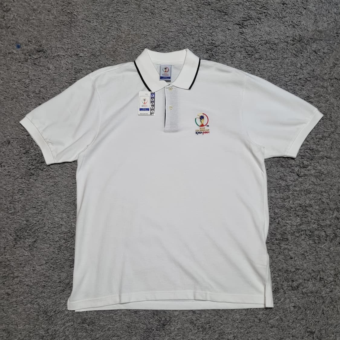코오롱 2002 한일월드컵 폴로 카라티 pk 티셔츠 xl 105 빈티지 상품이미지1