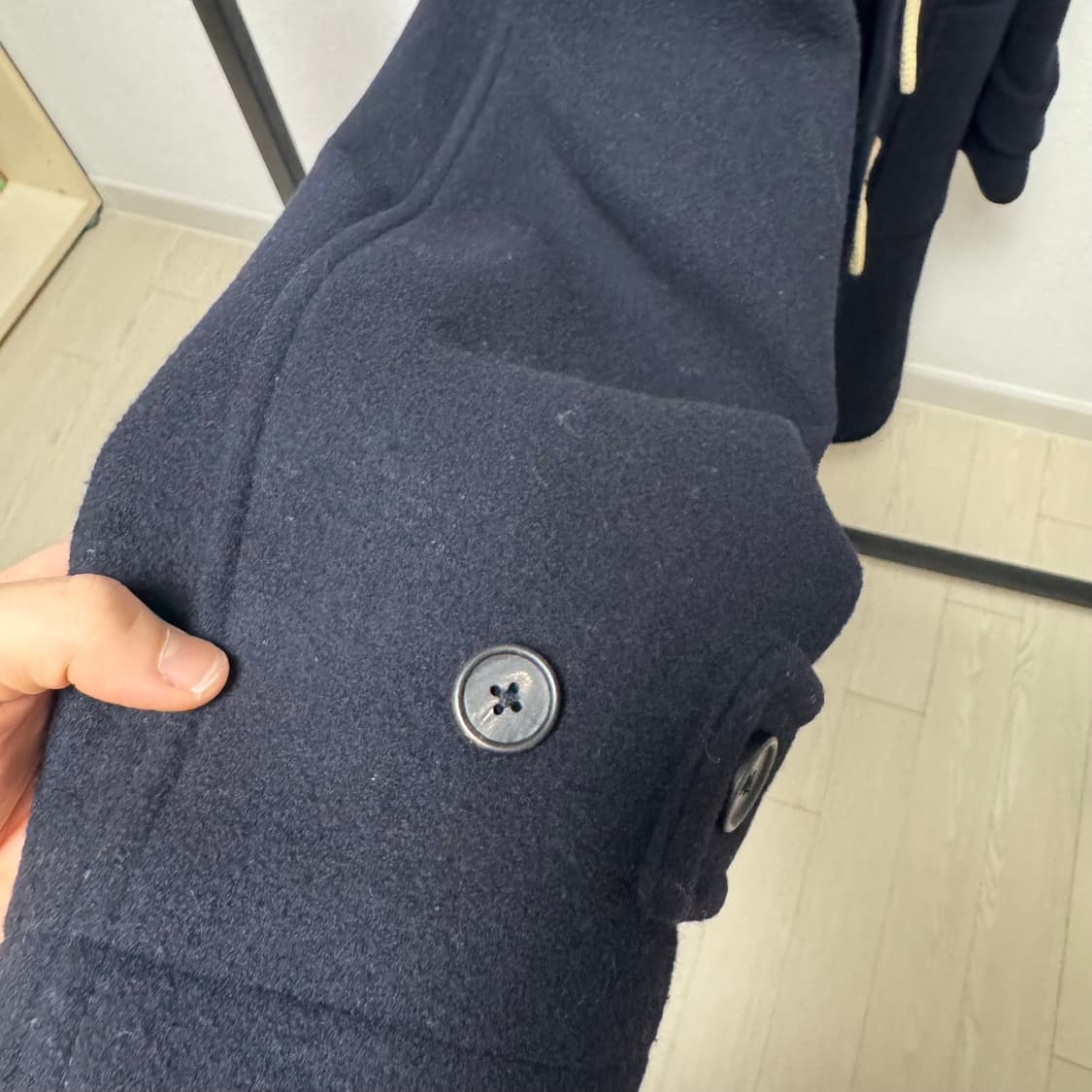 (XXL) 무탠다드 캐시미어 블렌드 더플코트 상품이미지5