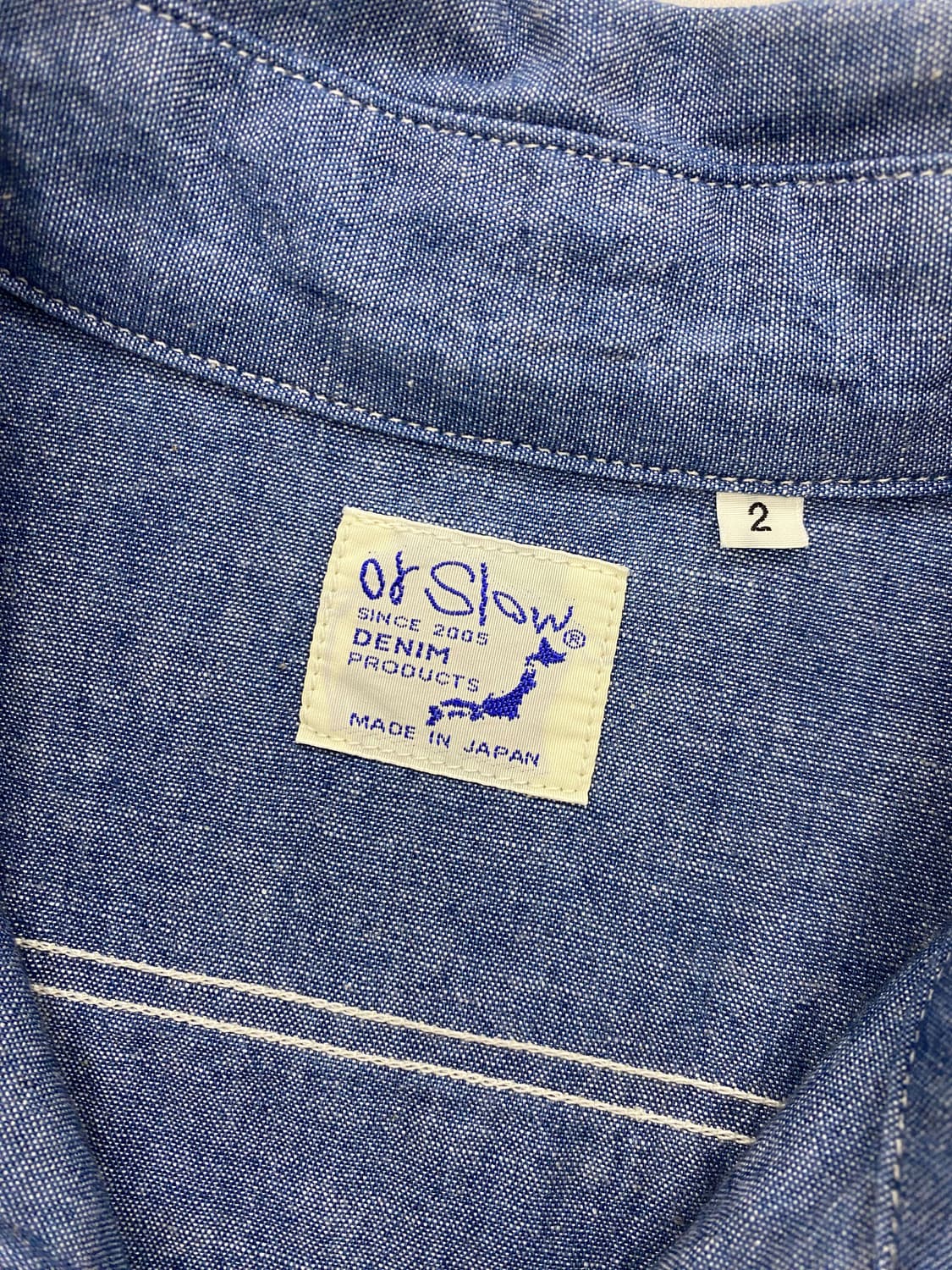 오어슬로우 샴브레이 워크 셔츠 상품이미지7