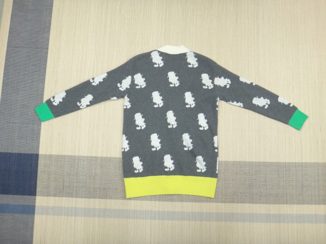 (FREE) 럭키슈에뜨 YO 슈에뜨 컬러블록 가디건 상품이미지3