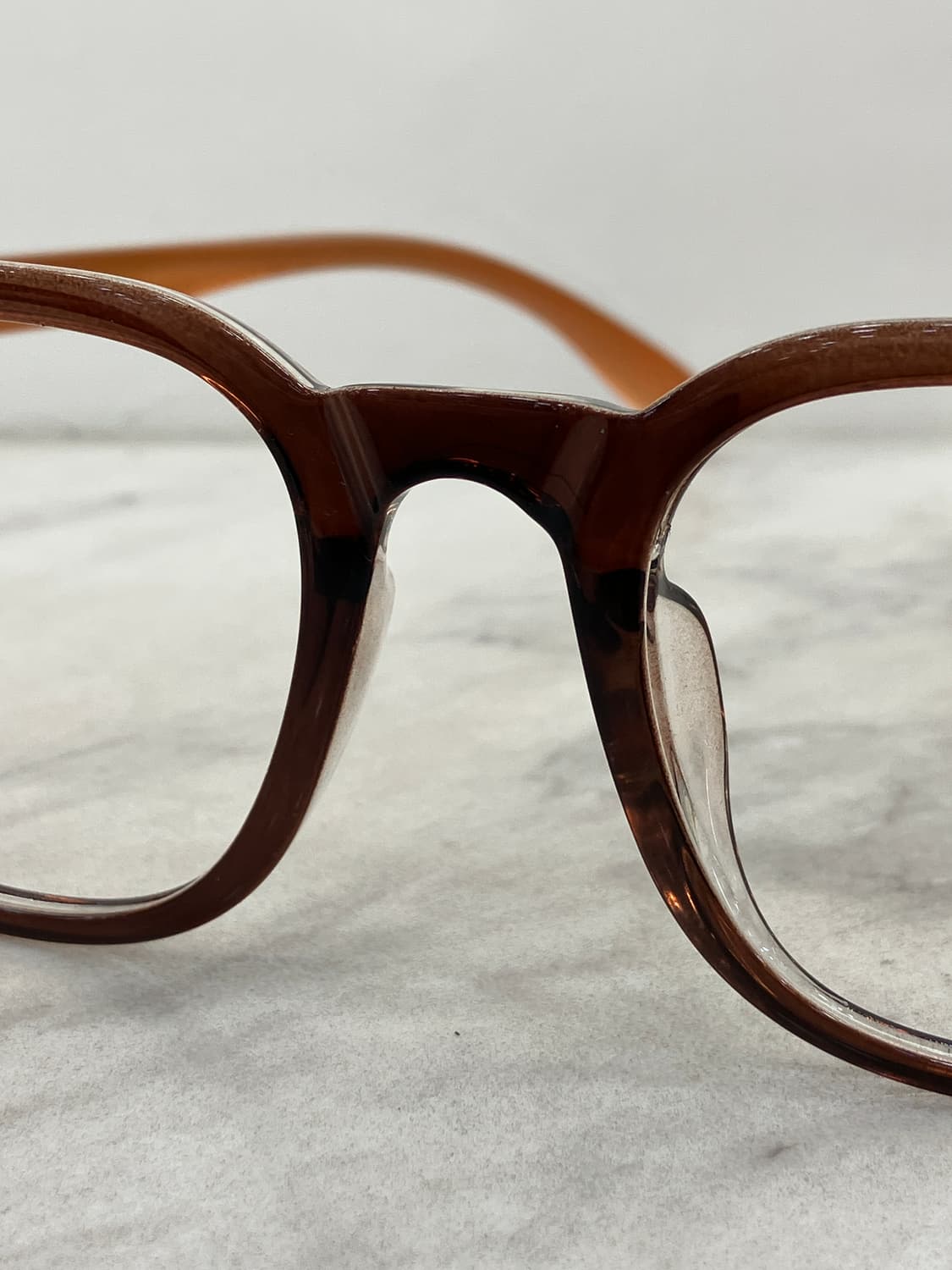 B28 카라 KARRA 브라운 웰링턴 뿔테 안경1703(17g) 상품이미지5