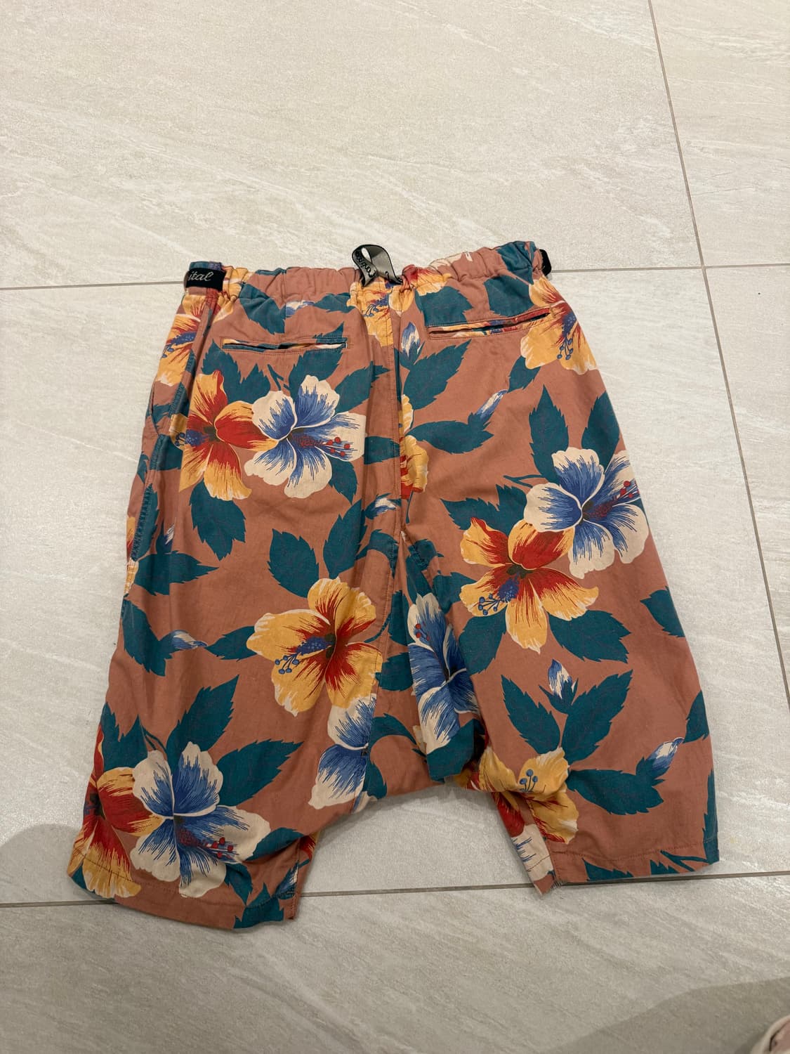 Kapital 꽃무늬 반바지 상품이미지5