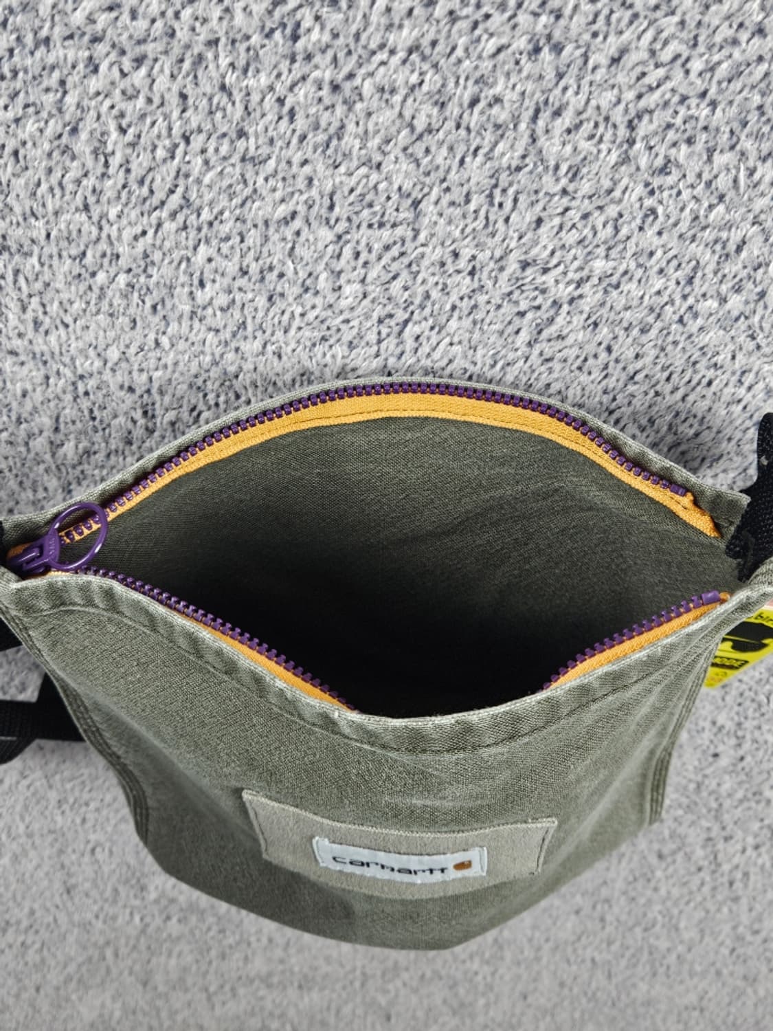 칼하트 핸드메이드 리빌딩 리워크 커스텀 미니 백 (24X23)/10837 상품이미지3