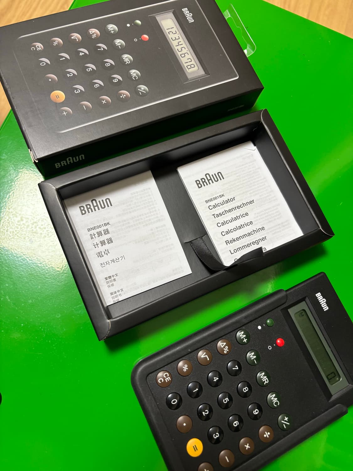 브라운 Braun 계산기 / 독일 베를린 구매  상품이미지5