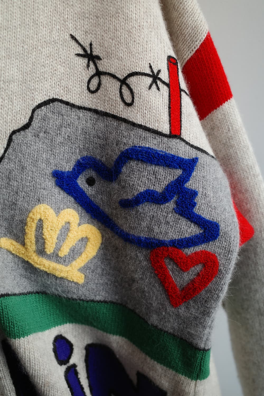 J.C DE CASTELBAJAC 자수 롱가디건 (MADE IN ITAL 상품이미지4