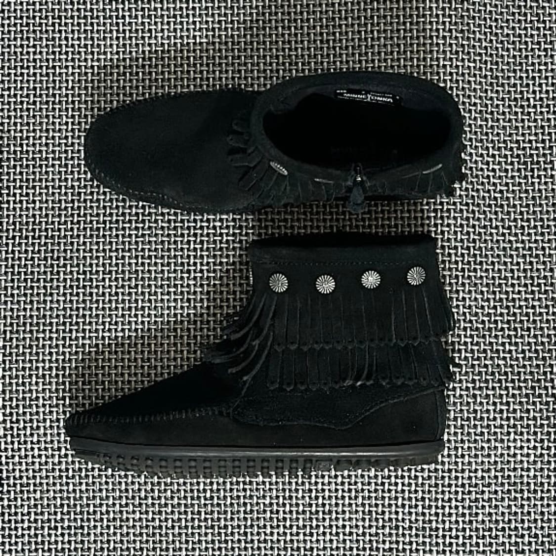 MINNETONKA 부츠 블랙 상품이미지1