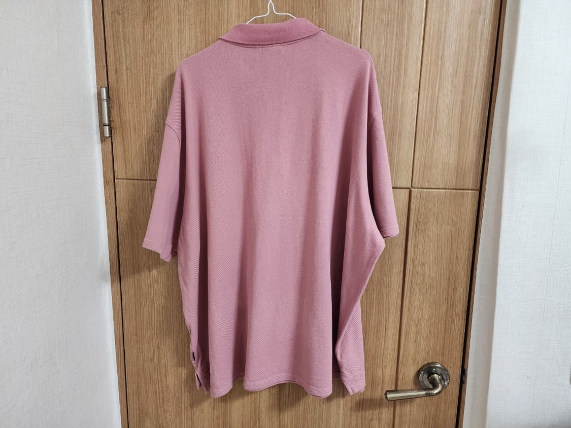 (XL)예일 오버핏 카라 반팔 티셔츠 상품이미지3