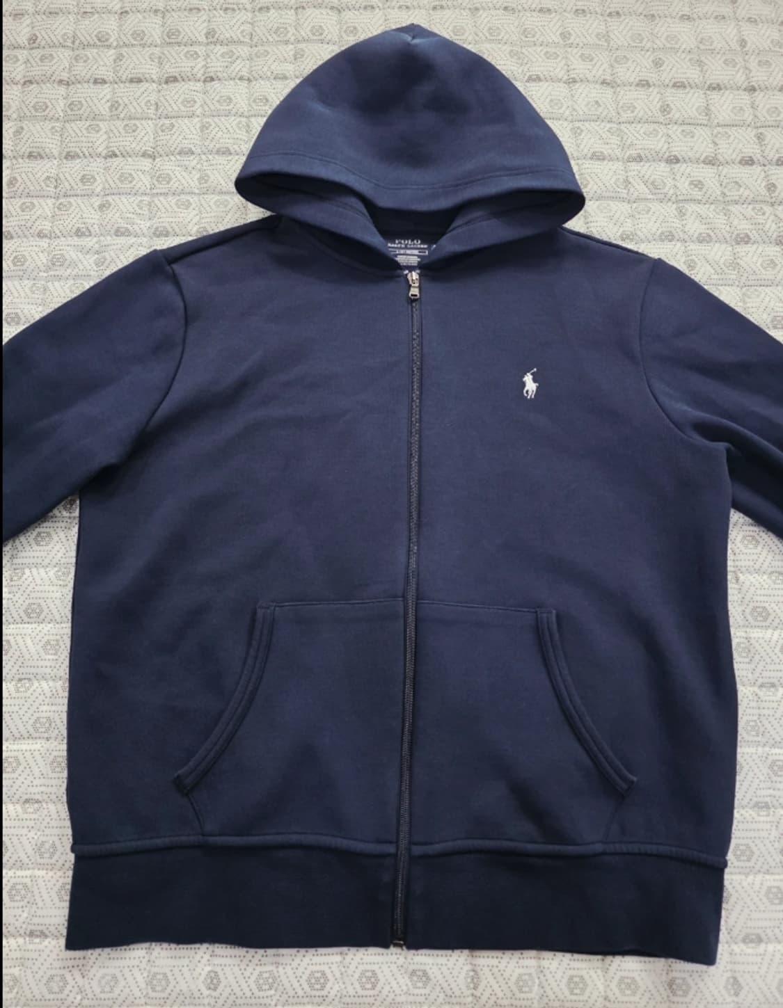 폴로 랄프로렌 네이비 후드 집업 100 상품이미지7
