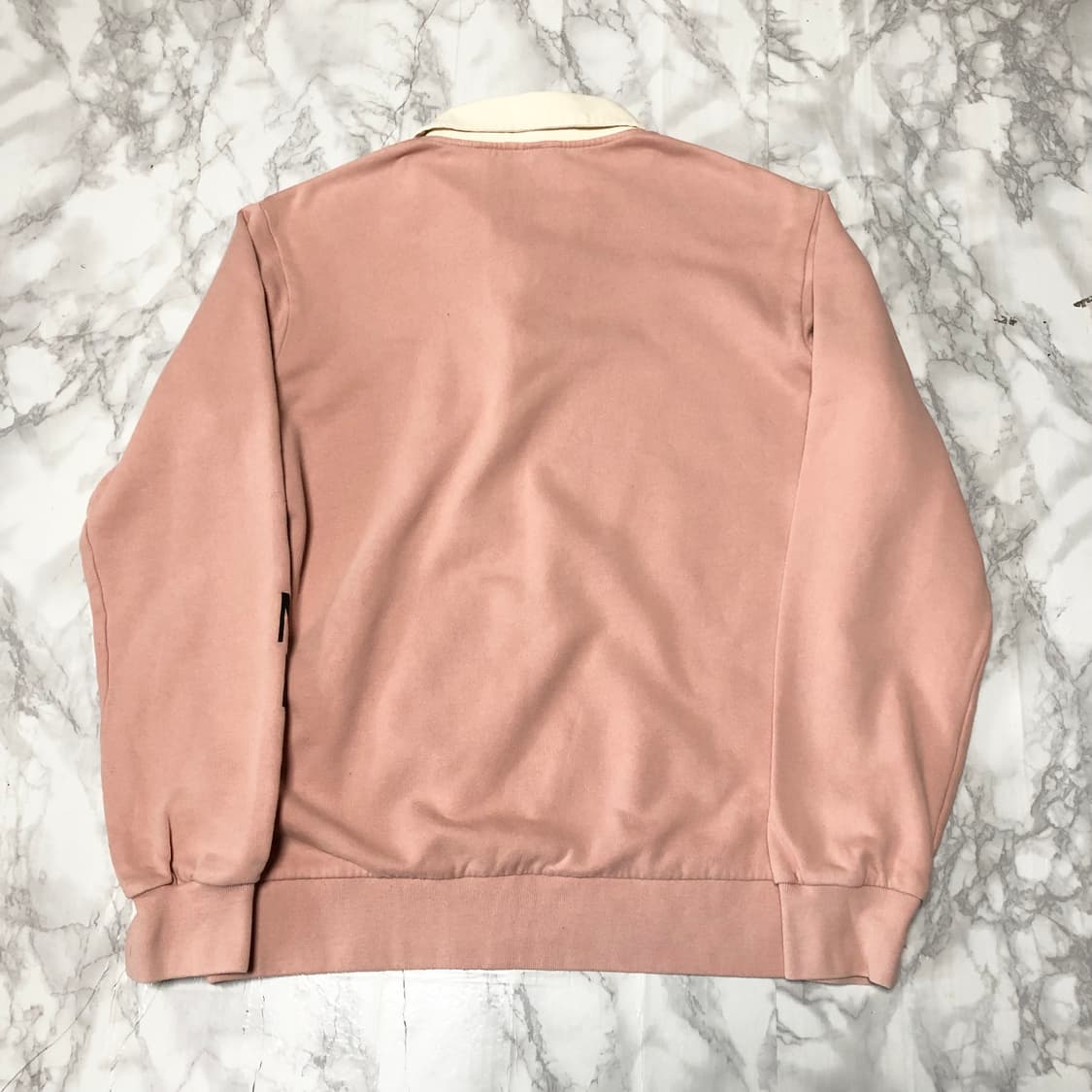 슈프림 럭비 티셔츠 기모 딸기우유 인디핑크 카라티 상품이미지4