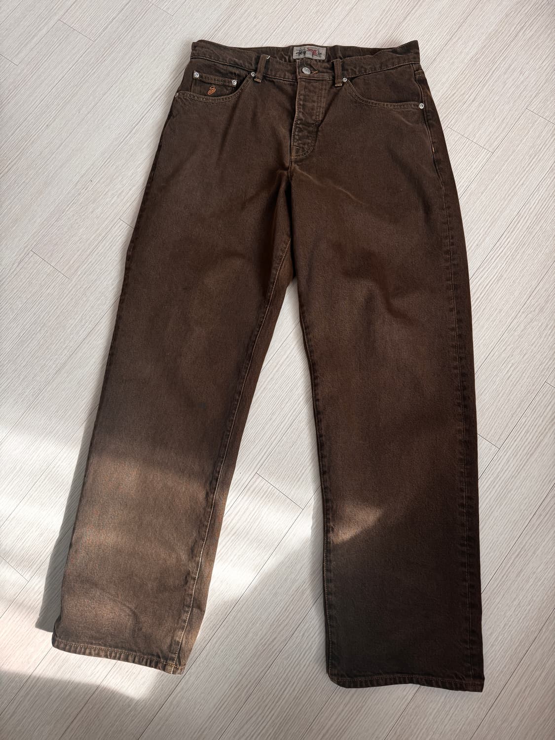 Stussy 스투시 빅올진 Denim Big OL' Jean Olive 상품이미지1