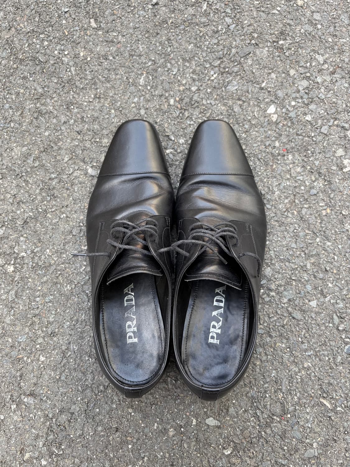 프라다 클래식 더비슈즈 상품이미지3