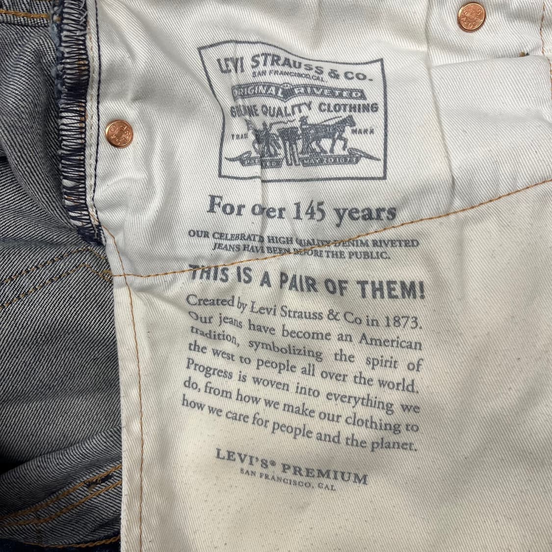 [정품] 리바이스 청바지 데님 팬츠 b8 상품이미지5