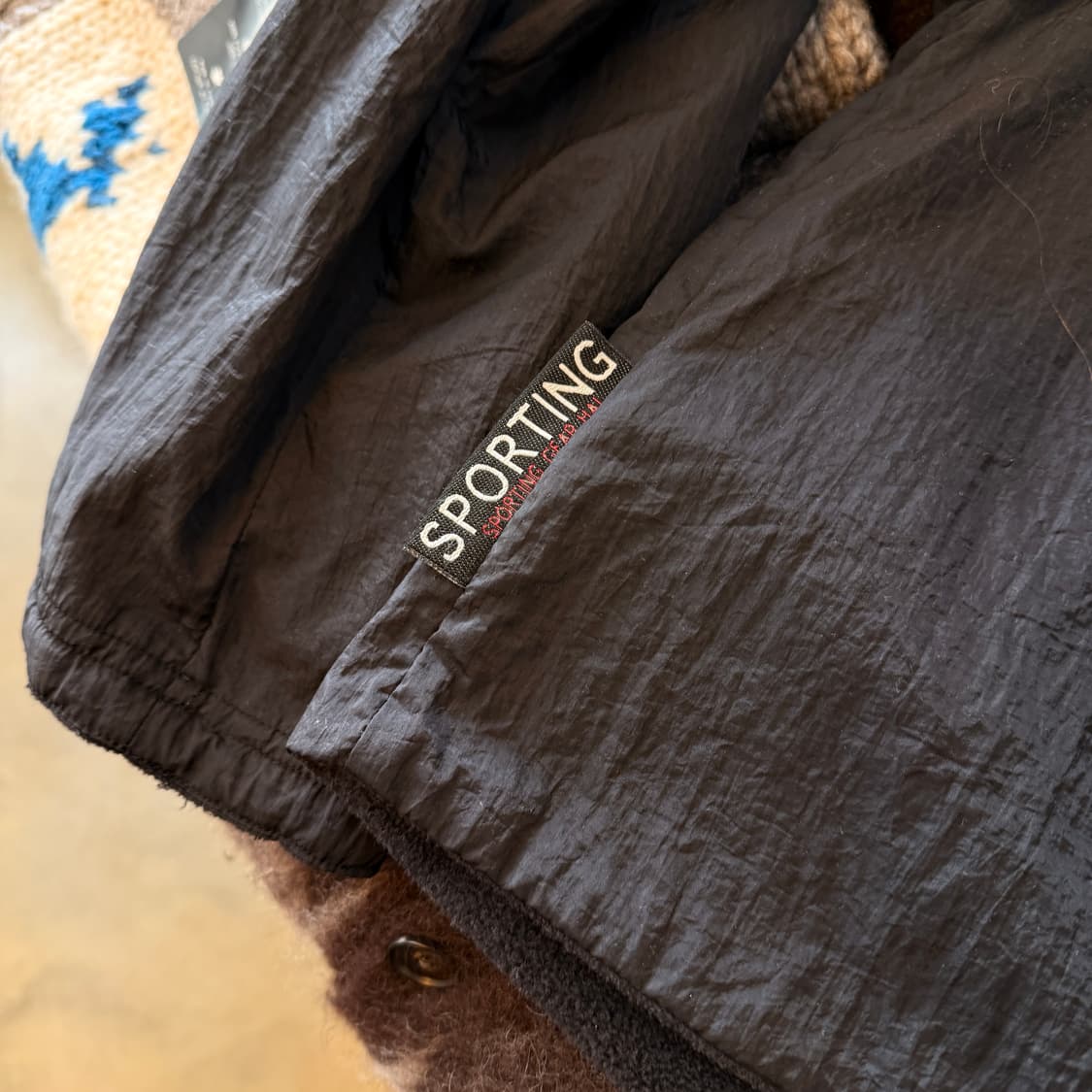 하이 스포팅 기어 BY 이세이미야케 리버서블 나일론 플리스 자켓 상품이미지9