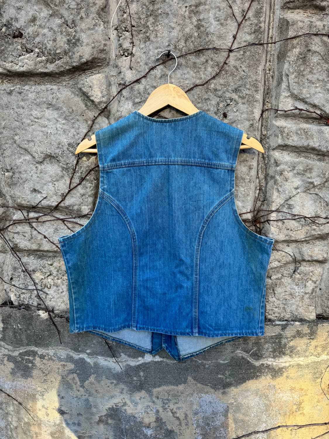 70~80s 랭글러 빈티지 웨스턴 데님 베스트 조끼 상품이미지2