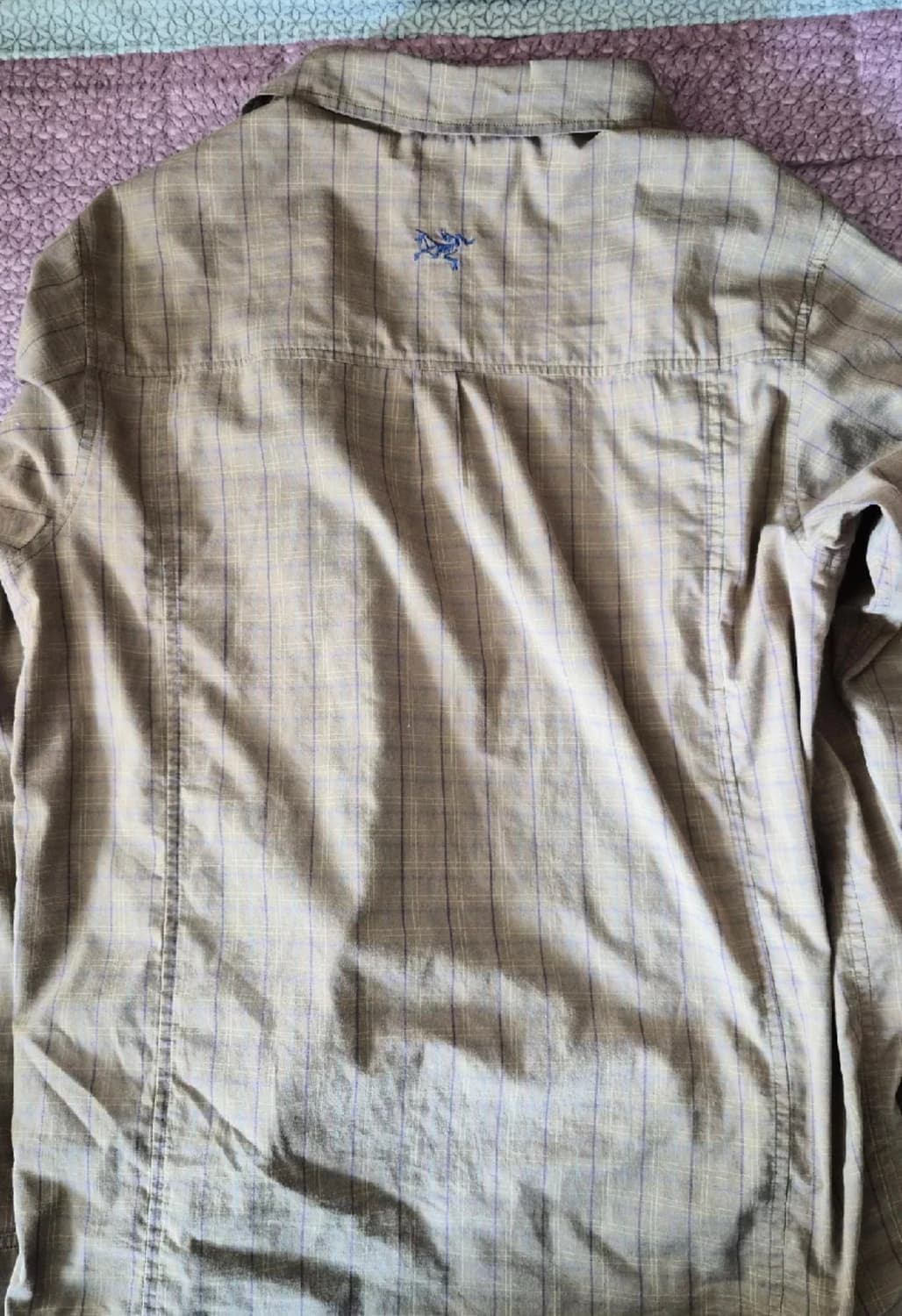 아크테릭스 체크 셔츠 브라운 상품이미지4