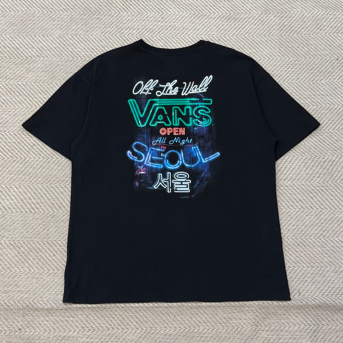 반스 프린팅 반팔티 r3412 상품이미지2