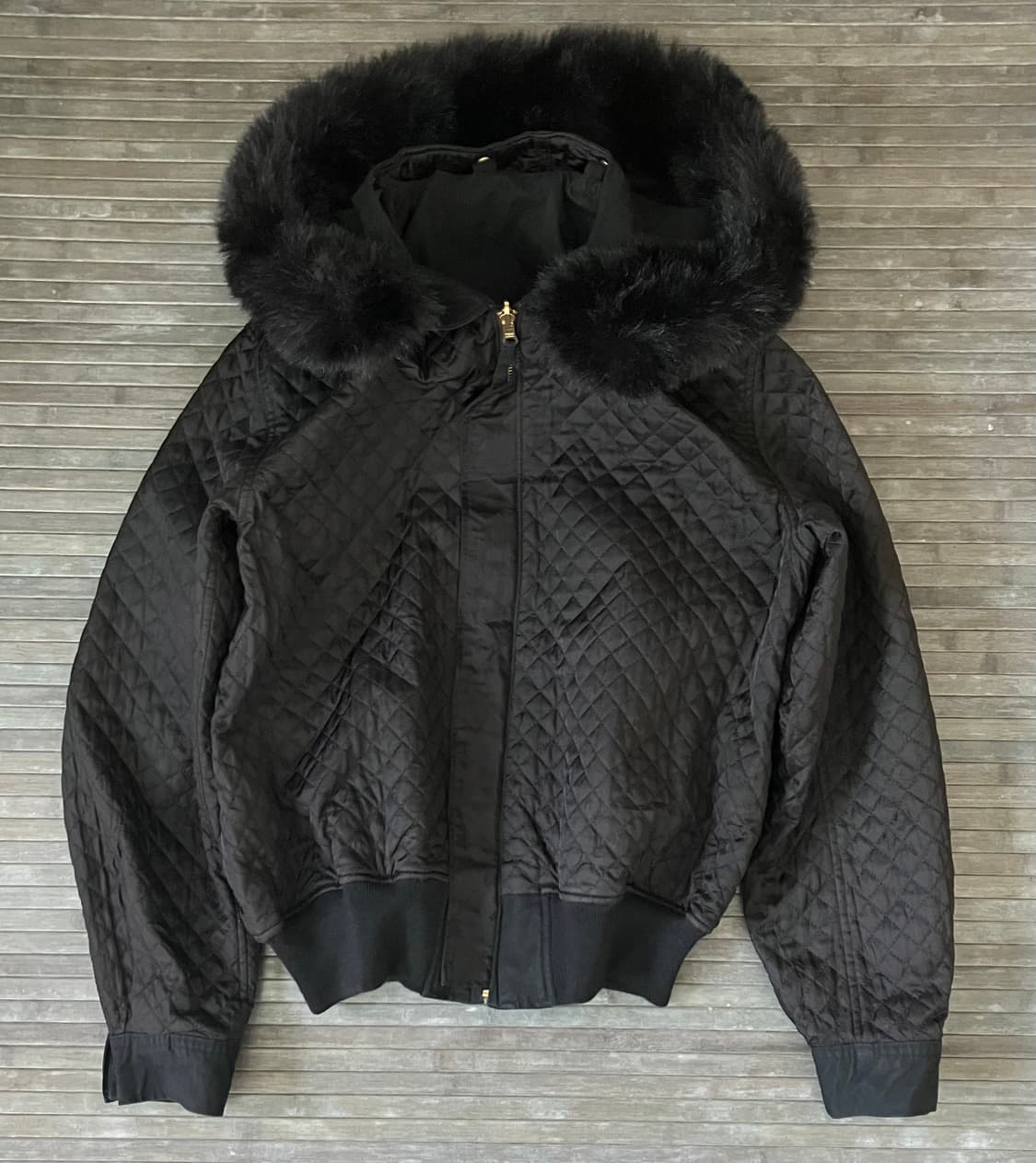 Reversible fur logo starzan jacket 상품이미지4