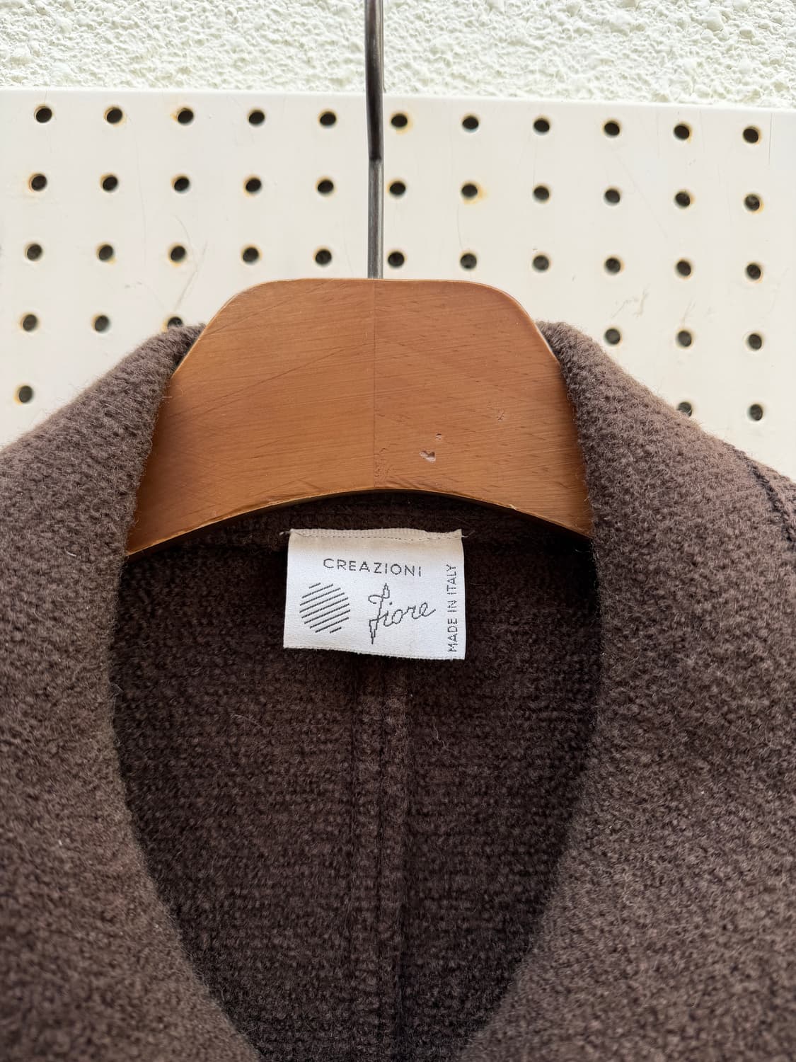 1990s FIORE BOILED WOOL JACKET 이탈리아 울자켓 상품이미지7