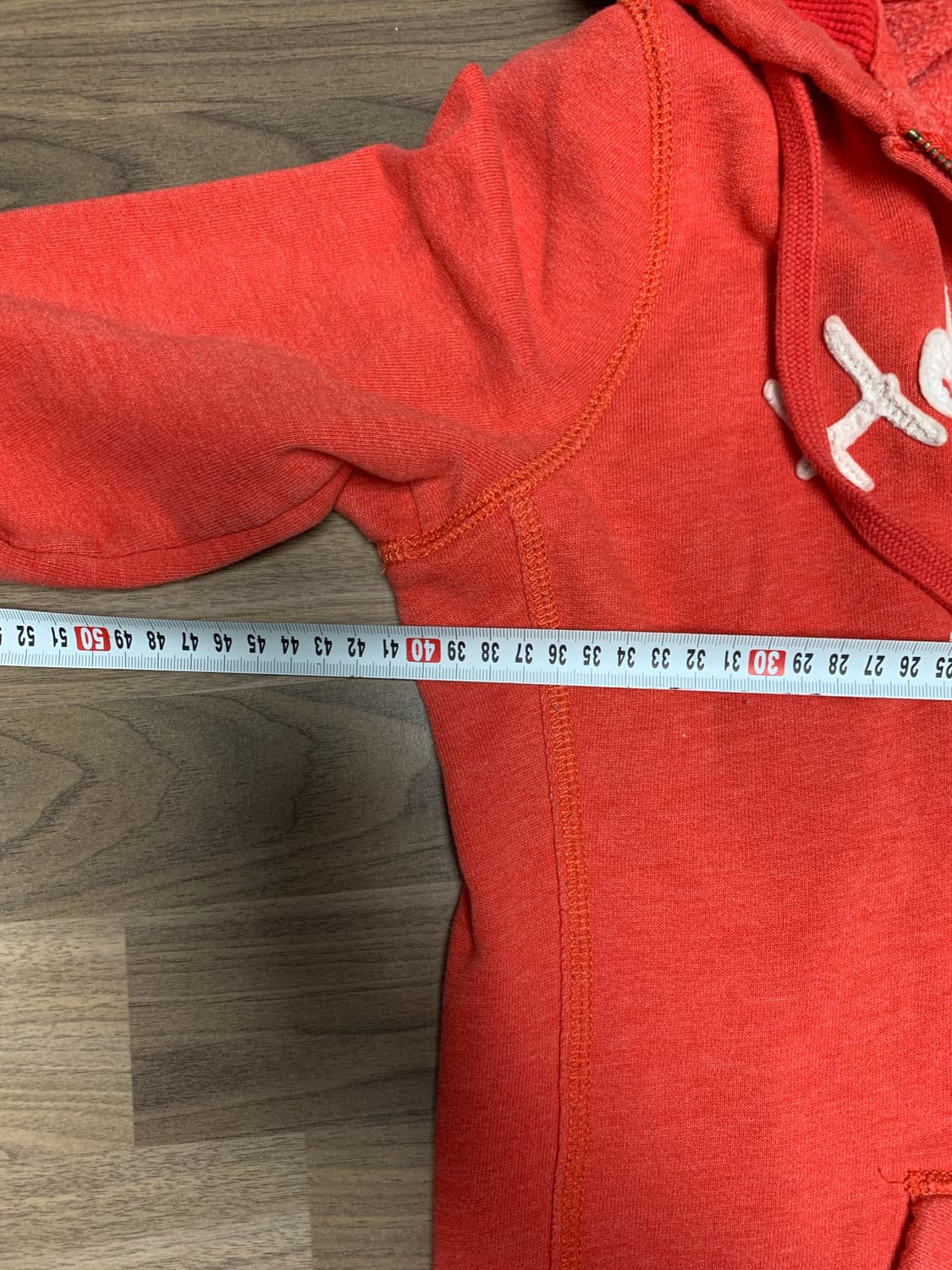 홀리스터후드집업,주황,M 상품이미지5