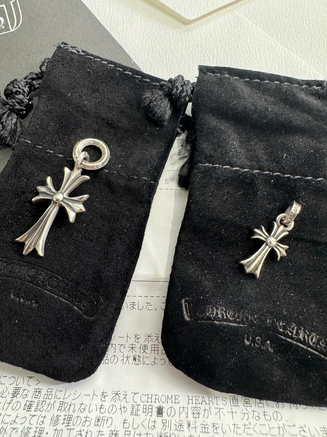 풀구성 크롬하츠 베이팻크로스 타이니크로스 두개팝니다 상품이미지2