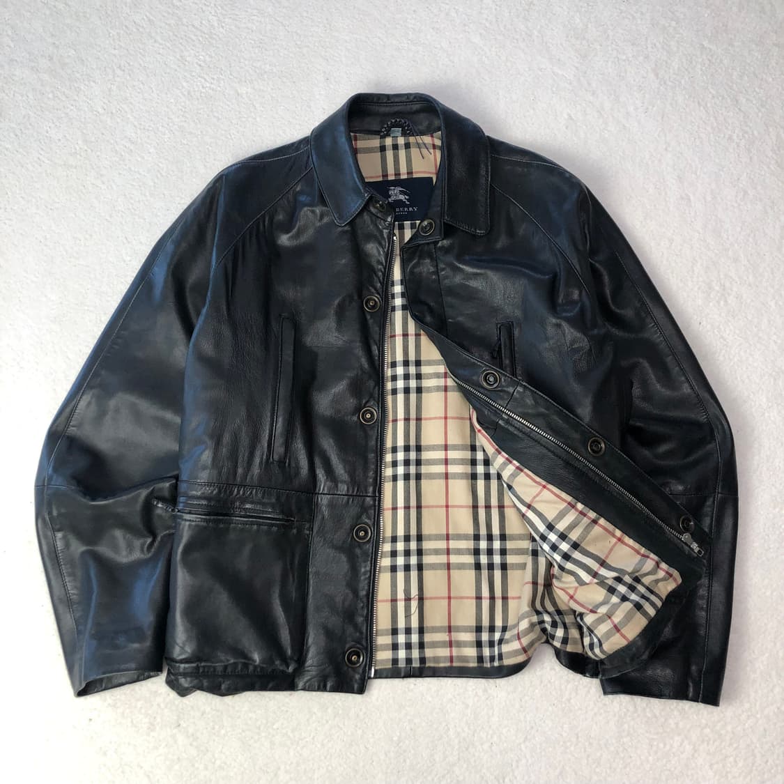 버버리 램스킨 레더자켓  상품이미지1