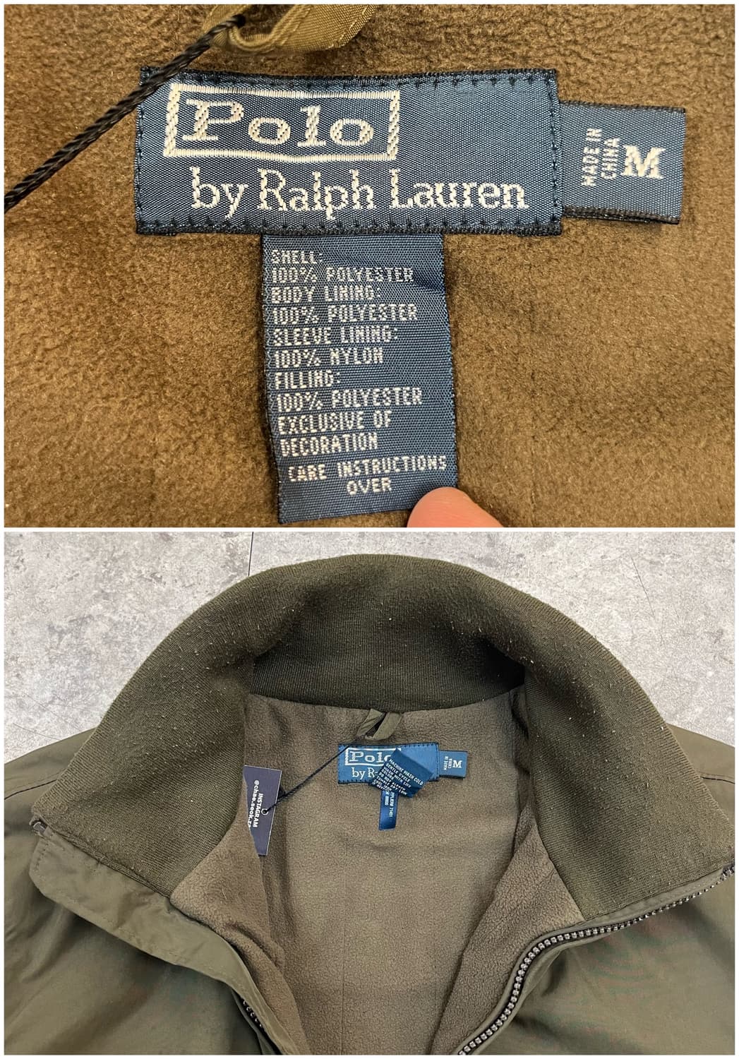 폴로 랄프로렌 페리 자켓 카키 M #csz3012 상품이미지3