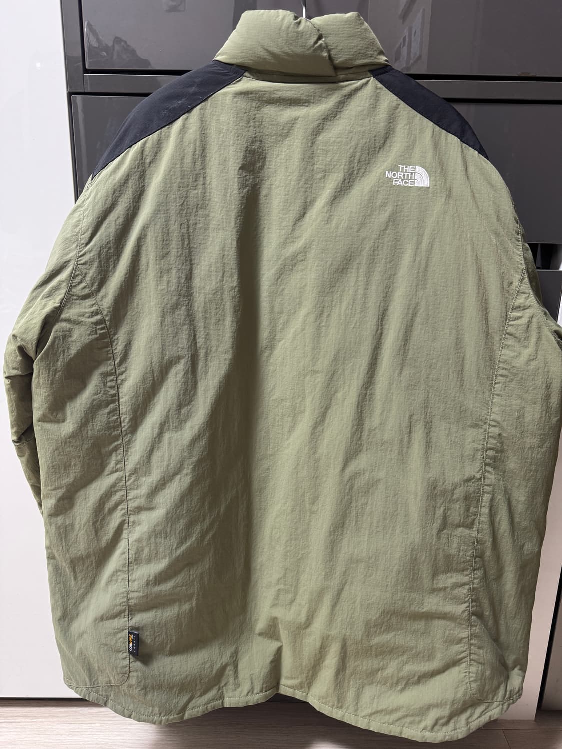 노스페이스 x 카즈키 다운패딩 올리브 상품이미지2