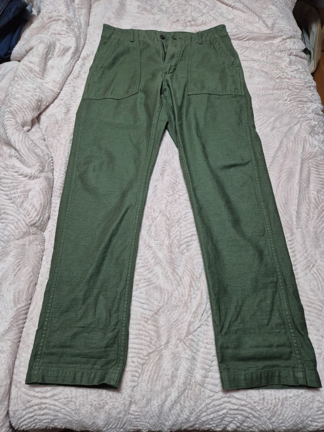 오어슬로우 퍼티그 팬츠 슬림 3사이즈(32) 실착 2회 상품이미지1