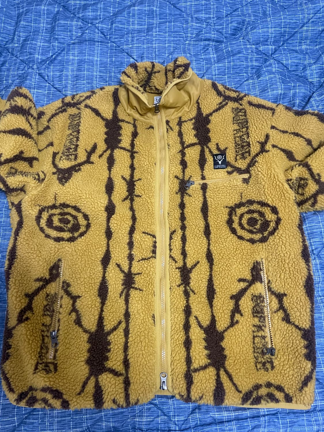 South2 west8 x supreme 플리스 자켓 팝니다 상품이미지1